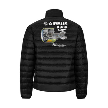 AIRBUS 380 Men's Stand Collar Padded Jacket e-joyer